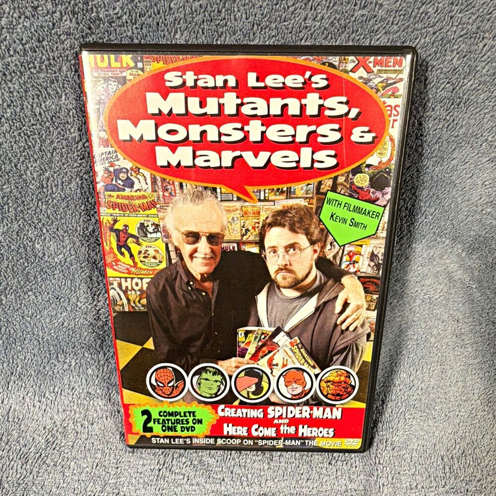 Stan Lee's Mutants, Monsters & Marvels DVD Documentary w/ Behind the Scenes
